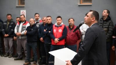Bornova Belediye Başkanı Ömer Eşki, 1 Mayıs İşçi ve Emekçi