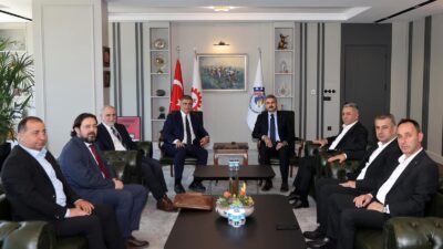 İzmir Büyükşehir Belediye Başkanı Dr. Cemil Tugay, Ankara temasları sırasında