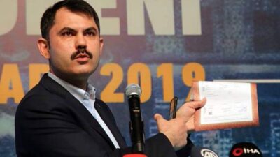 Çevre, Şehircilik ve İklim Değişikliği Bakanı Murat Kurum, yıllardır tapu