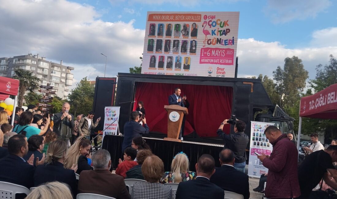 Çiğli Belediyesi'nin düzenlediği 1. Çocuk Kitap Günleri etkinliği başladı. Belediye