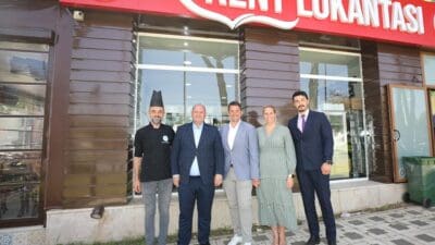 Menderes Belediye Başkanı İlkay Çiçek, kardeş belediye olan Troisdorf Belediyesi