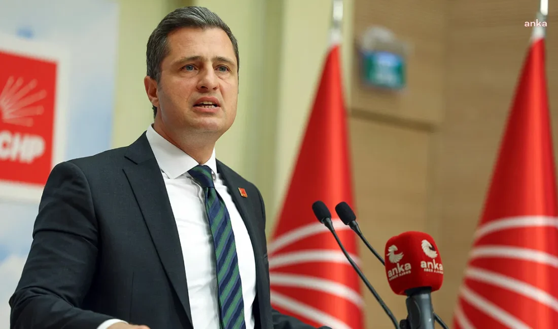 CHP Sözcüsü Deniz Yücel, Kurban Bayramı'nda diğer siyasi partilerle bayramlaşmayacaklarını