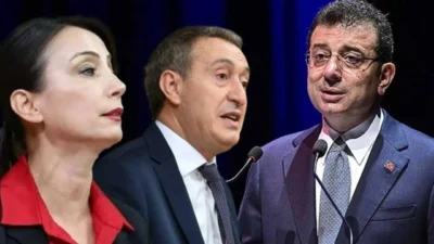 DEM Parti’nin Eş Başkanları Tuncer Bakırhan ve Tülay Hatimoğulları, Kurban