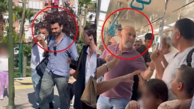 İstanbul'da Marmaray'da iki çocuğuyla seyahat eden 46 yaşındaki D.E.'ye yönelik
