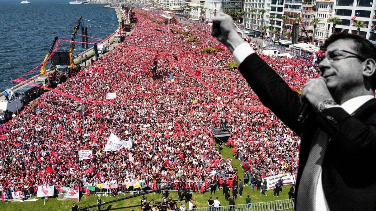 CHP'nin 19 Mayıs'ta yapılacak büyük İzmir mitingi öncesinde paylaşım yapan