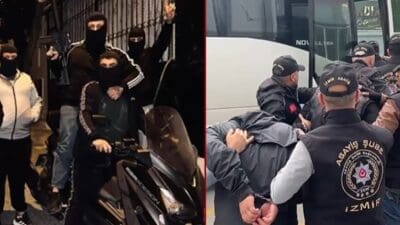 İzmir'de kendilerini "Acımasızlar" olarak tanıtan organize suç örgütüne yönelik geniş