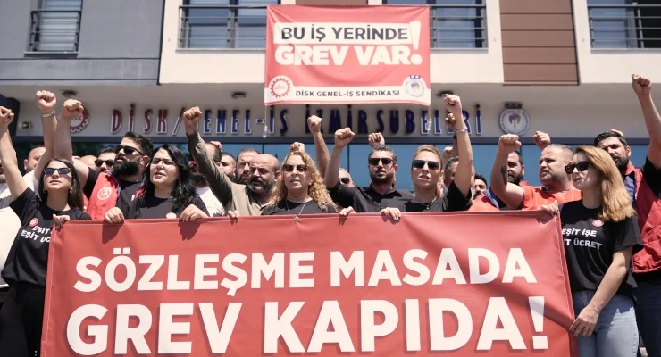 İzmir Büyükşehir Belediyesi ile sendika arasında 150 gündür süren toplu