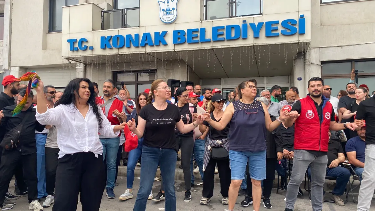 Konak Belediyesi'nin iştiraki MER-BEL'de yaklaşık 1500 işçiyi ilgilendiren toplu iş
