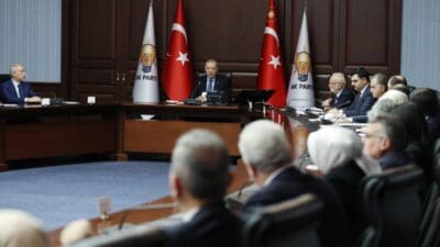 AK Parti Merkez Yürütme Kurulu (MYK), Cumhurbaşkanı Erdoğan'ın başkanlığında parti