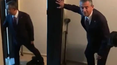 CHP lideri Özgür Özel kız isteme merasimi için gittiği bir