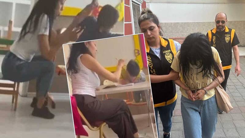 Adana’da bir ilkokulda görev yapan özel eğitim öğretmeni B.N.T.’nin özel