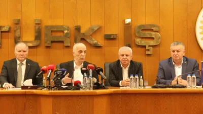 Türkiye İşçi Sendikaları Konfederasyonu (Türk-İş) Başkanı Ergün Atalay, hükümete seslenerek,