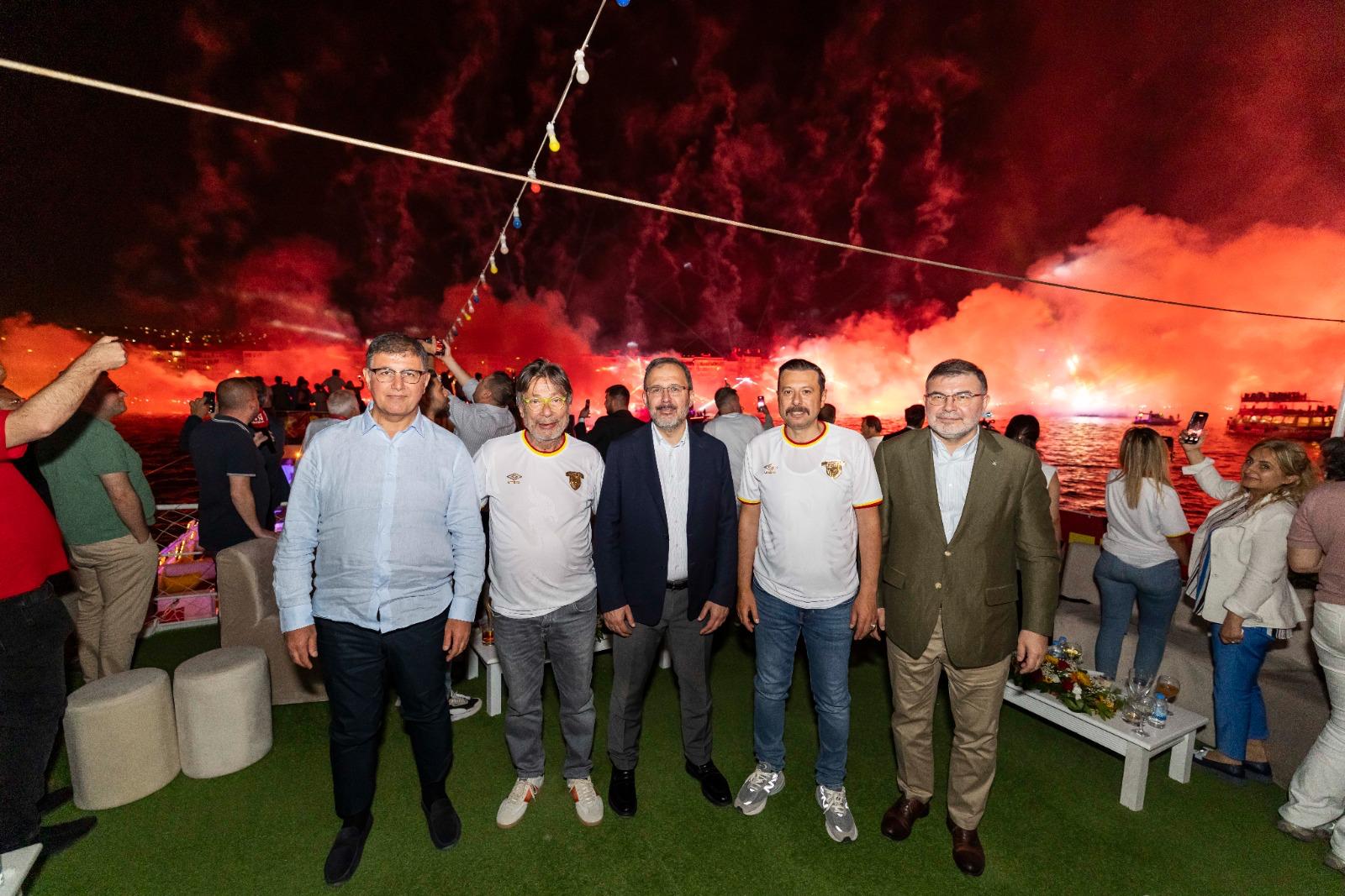 İzmir’in köklü spor kulüplerinden Göztepe’nin 100. yılı, coşkulu bir kutlamaya