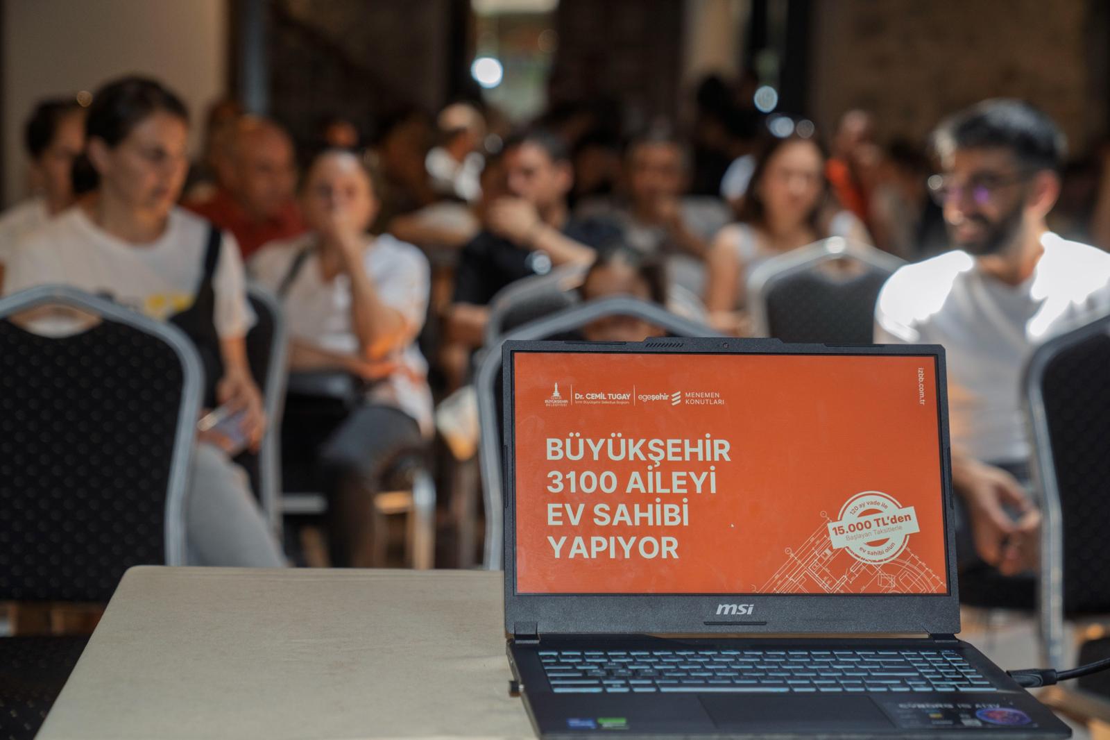 İzmir Büyükşehir Belediyesi ile Egeşehir AŞ tarafından yürütülen Menemen Konutları