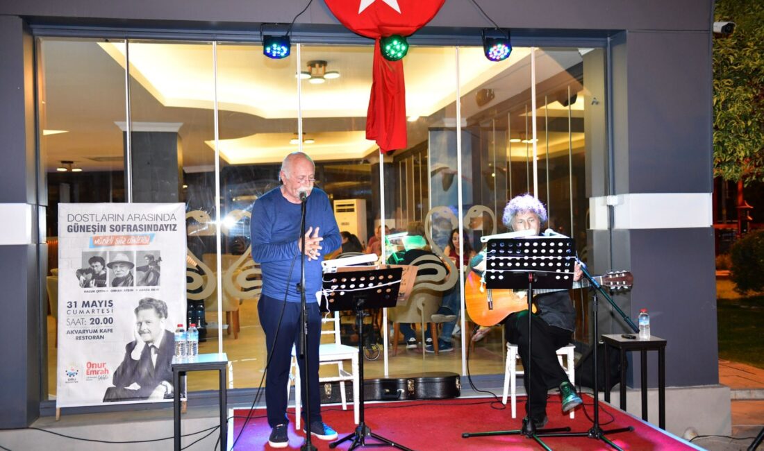 Çiğli Belediyesi, edebiyat ve müziğin iç içe geçtiği özel bir