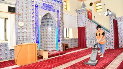 Çiğli Belediyesi, Kurban Bayramı öncesinde ilçedeki cami ve mescitlerde kapsamlı