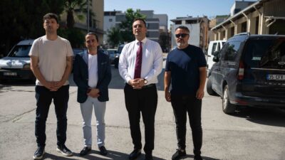 Bornova Belediye Başkanı Ömer Eşki, Işıkkent 6086 Sokak’ta yapılacak özel