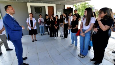 Bornova Belediye Başkanı Ömer Eşki, BELGEM’de eğitim alan 12. sınıf
