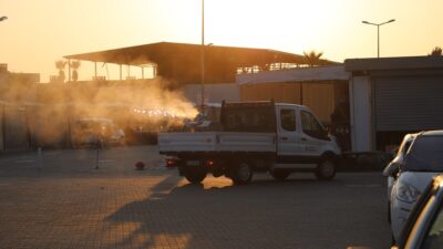 Menderes Belediyesi, larva döneminde yapılan 1. etap ilaçlamanın ardından 2.