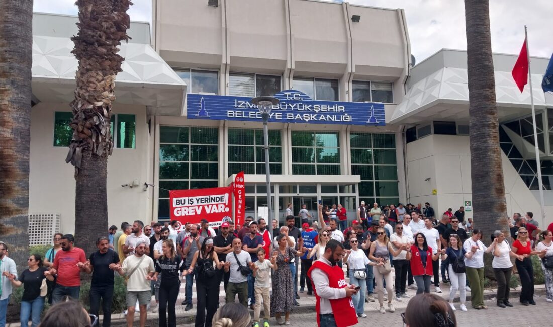 İzmir'de 5 gündür süren belediye işçi grevinde tansiyon yükseliyor. Genel-İş