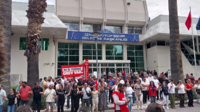 İzmir'de 5 gündür süren belediye işçi grevinde tansiyon yükseliyor. Genel-İş