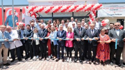Menemen'de açılışlar tüm hızıyla devam ediyor. Menemen Belediyesi tarafından yapımı