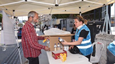 Hafta sonu gerçekleştirilen üniversiteye giriş sınavlarında, Menemen Belediyesi, ilçede sınavların