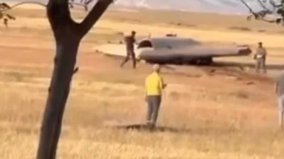 Ankara’dan havalanan Anka-3 tipi İHA, Konya’daki 3. Ana Jet Üssü’ne