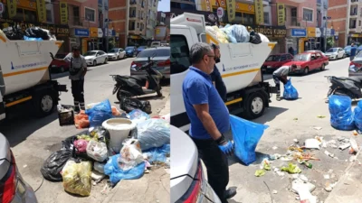 İzmir Büyükşehir Belediye Başkanı Cemil Tugay'ın talimatıyla harekete geçen temizlik