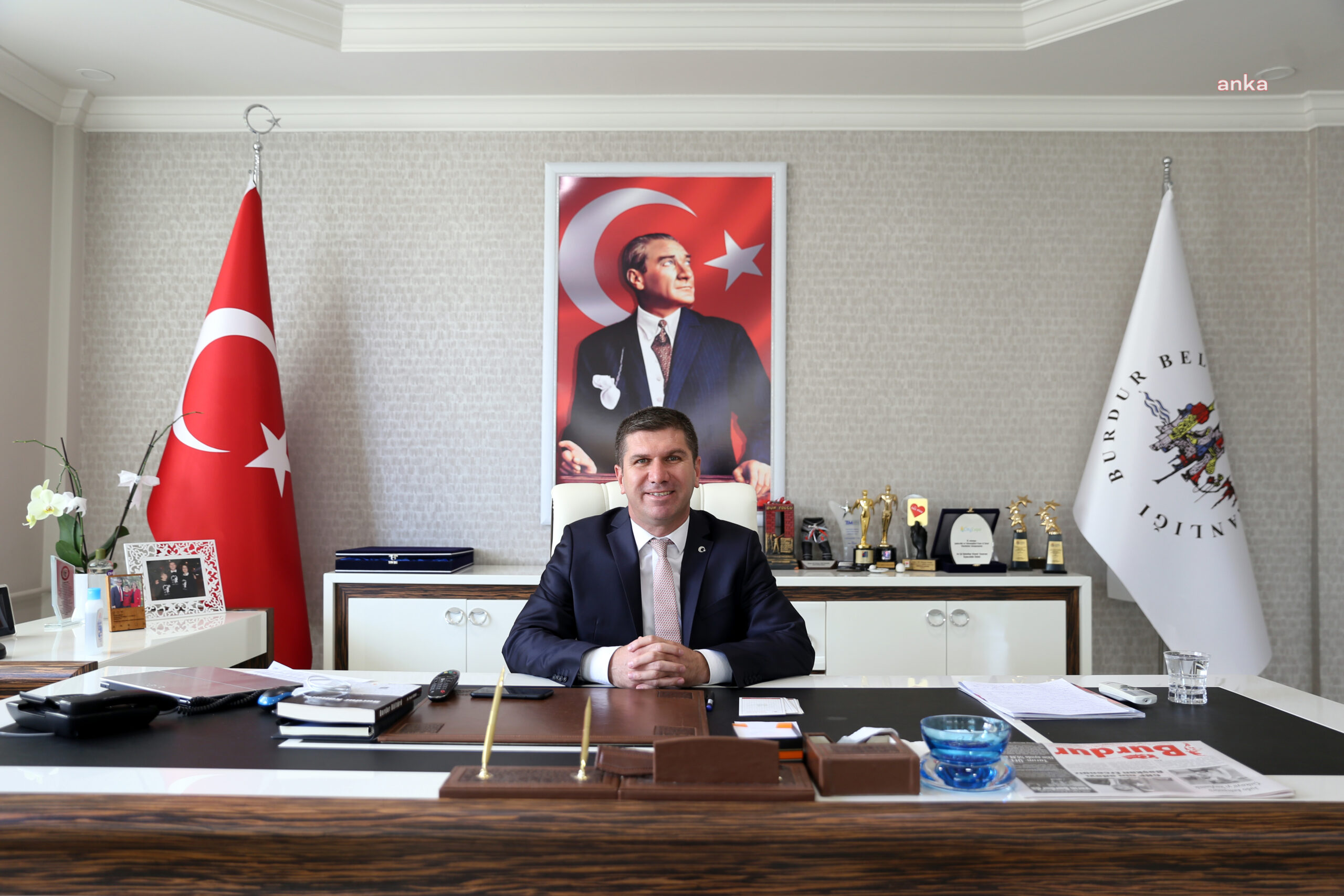 Burdur Belediye Başkanı Ali Orkun Ercengiz, İzmir’de süren grev sürecine