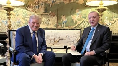 Cumhurbaşkanı Recep Tayyip Erdoğan ve ABD Başkanı Donald Trump, NATO
