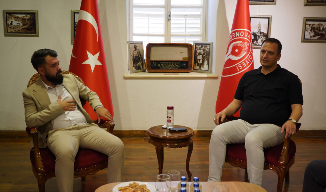 Bornova Belediye Başkanı Ömer Eşki, Makedonya’nın Rosoman Belediye Başkanı Stojan