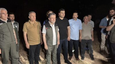 AK Parti Genel Sekreteri Eyüp Kadir İnan, İzmir’deki yangınlara karşı