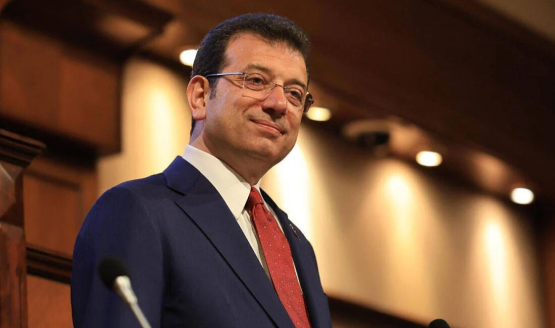 İstanbul Büyükşehir Belediye Başkanı ve CHP'nin Cumhurbaşkanı adayı Ekrem İmamoğlu,