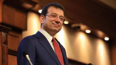 İstanbul Büyükşehir Belediye Başkanı ve CHP'nin Cumhurbaşkanı adayı Ekrem İmamoğlu,