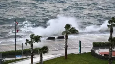 Meteoroloji Genel Müdürlüğü, Kuzey ve Güney Ege'de yarın 6 ila