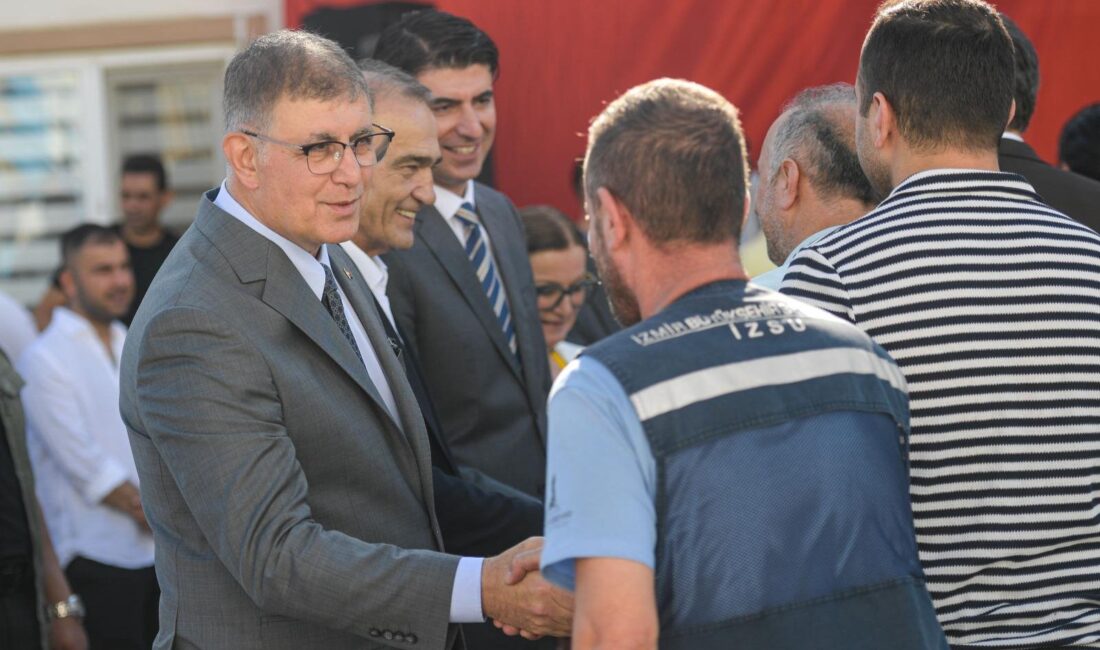İzmir Büyükşehir Belediye Başkanı Dr. Cemil Tugay, Kurban Bayramı öncesi