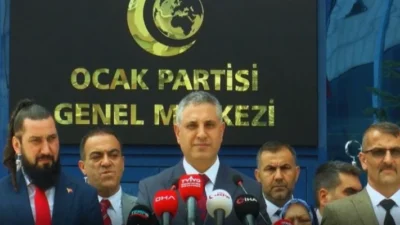 Osmanlı Ocakları ve Ocak Partisi Genel Başkanı Kadir Canpolat, memleketi