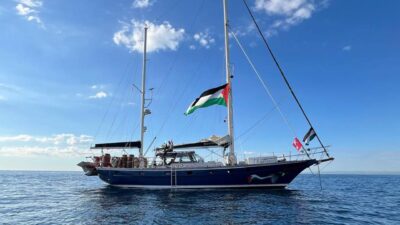 İsrail'in Gazze’ye yönelik saldırılarına karşı başlatılan uluslararası sivil girişim Özgürlük