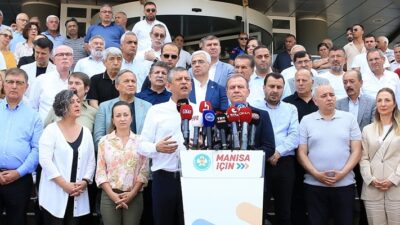 CHP Genel Başkanı Özgür Özel, İsrail'in müdahale ettiği ve içinde