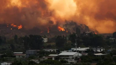 İzmir'in Seferihisar ilçesinde meydana gelen ve geniş bir alanı etkisi