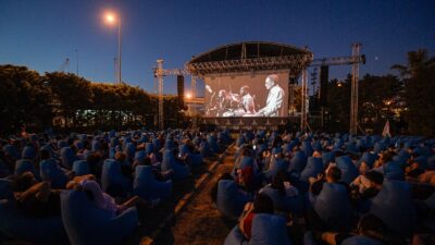 İzmir Büyükşehir Belediyesi’nin Yeniden Sinematek yaz gösterimleri Tarihi Havagazı Fabrikası’nda
