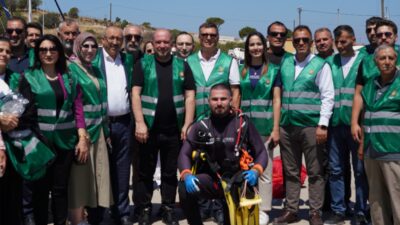AK Parti İzmir, Dünya Çevre Günü kapsamında Eski Foça rıhtımında