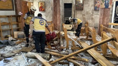 Suriye’nin başkenti Şam’daki Mar Elias Kilisesi’nde bir intihar saldırısı düzenlendi.