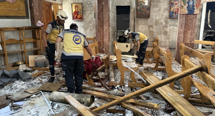 Suriye’nin başkenti Şam’daki Mar Elias Kilisesi’nde bir intihar saldırısı düzenlendi.