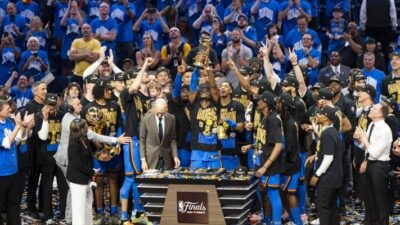 Amerikan Basketbol Ligi (NBA) finalinde şampiyon, Indiana Pacers’ı 103-91 yenen