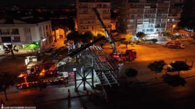 İzmir Büyükşehir Belediyesi güvenli ve konforlu ulaşım için Karşıyaka Yeni