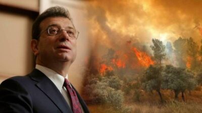 İBB Başkanı Ekrem İmamoğlu, Türkiye’de devam eden orman yangınları nedeniyle