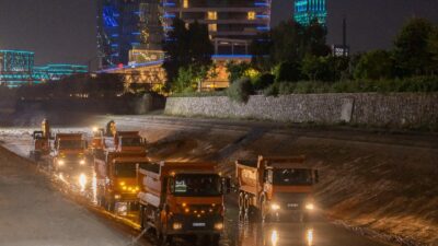 İZSU, koku ve kirliliği önlemek için Meles ve Manda derelerinde