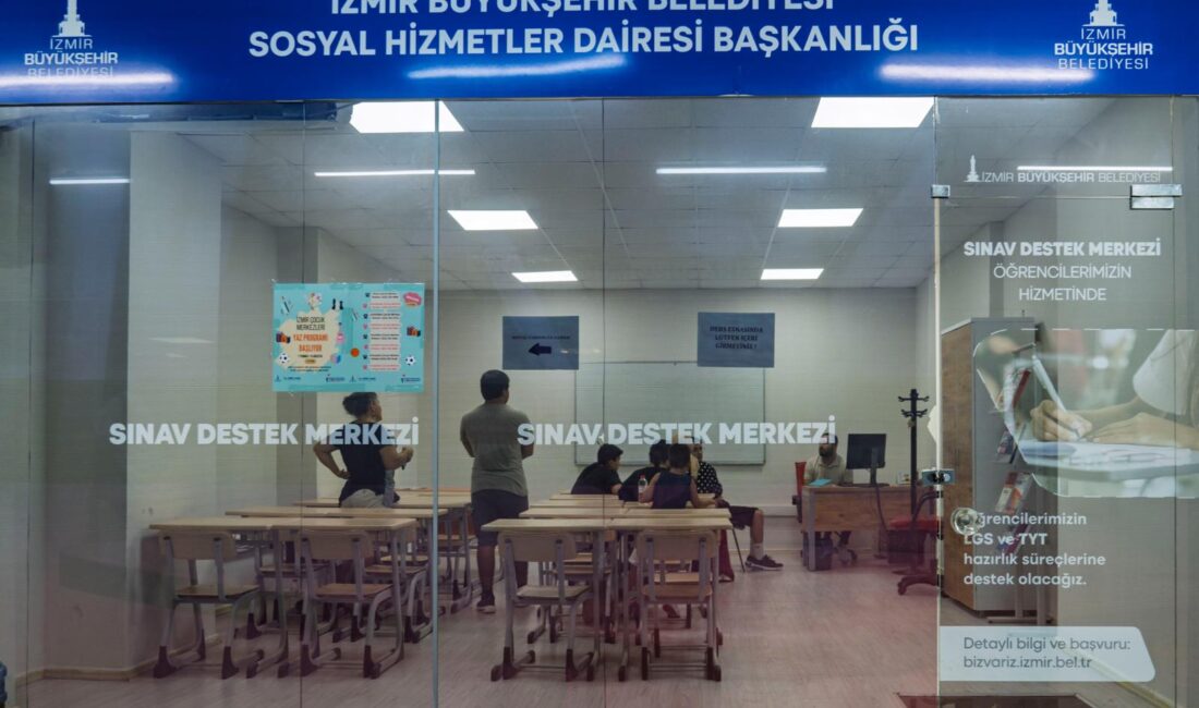 İzmir Büyükşehir Belediyesi Sınav Destek Merkezi, uzman rehberlerle LGS ve